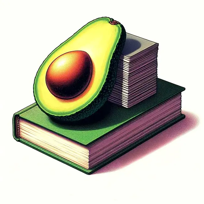 project icon avocado - Anki deck from dict