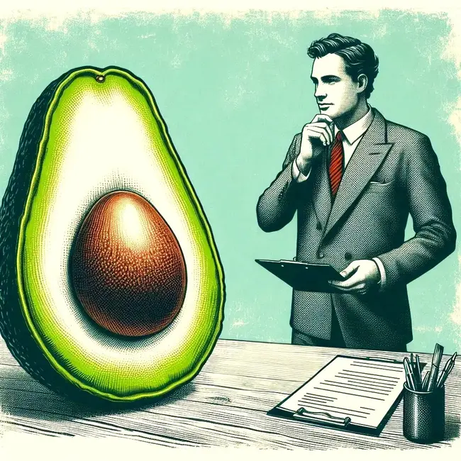 project icon avocado - English consultation